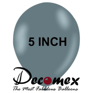 בלון 5" בצבע רטרו סטורם חבילה 100 יחידות DECOMEX