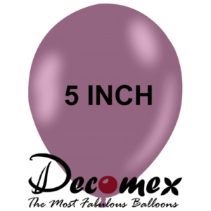 בלון 5" בצבע ורוד קנדי חבילה 100 יחידות DECOMEX