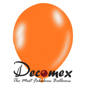 בלון 12" בצבע כתום 130 חבילה 100 יחידות DECOMEX