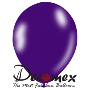 בלון 12" בצבע סגול 151 חבילה 100 יחידות DECOMEX
