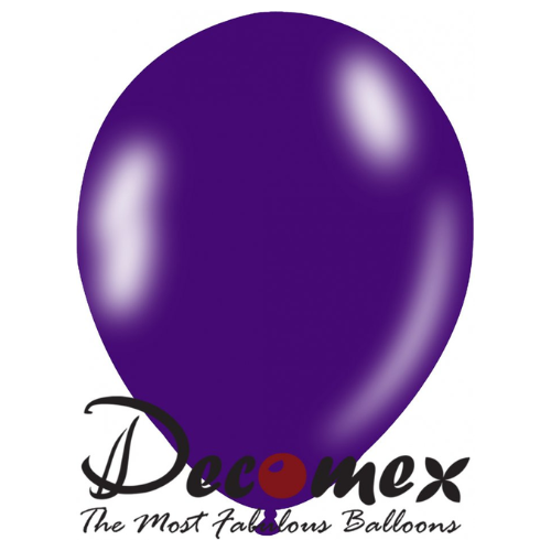 בלון 12" בצבע סגול 151 חבילה 100 יחידות DECOMEX