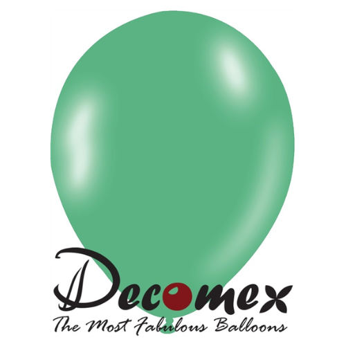 בלון 12" בצבע ירוק 160 חבילה 100 יחידות DECOMEX