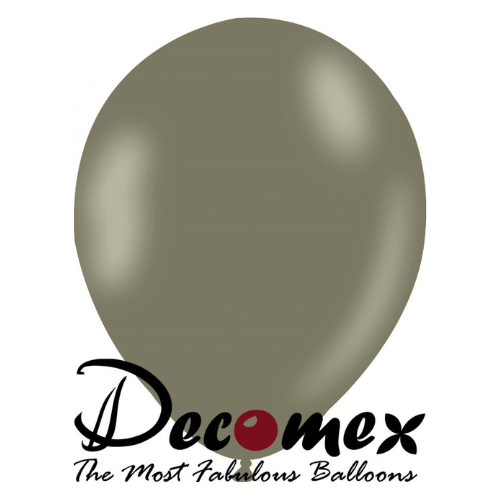 בלון 12" בצבע רטרו אבן 204 חבילה 100 יחידות DECOMEX