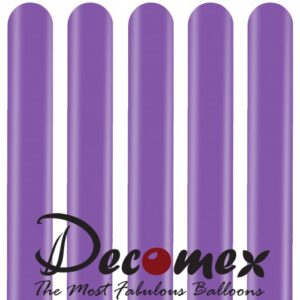 בלון נקניק 260 בצבע לבנדר 150 חבילה 100 יחידות DECOMEX