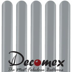 בלון נקניק 260 בצבע אפור 201 חבילה 100 יחידות DECOMEX