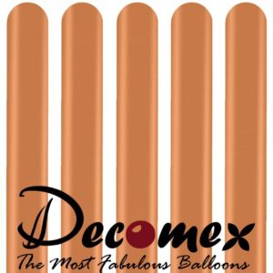 בלון נקניק 260 בצבע רוזווד 255 חבילה 100 יחידות DECOMEX