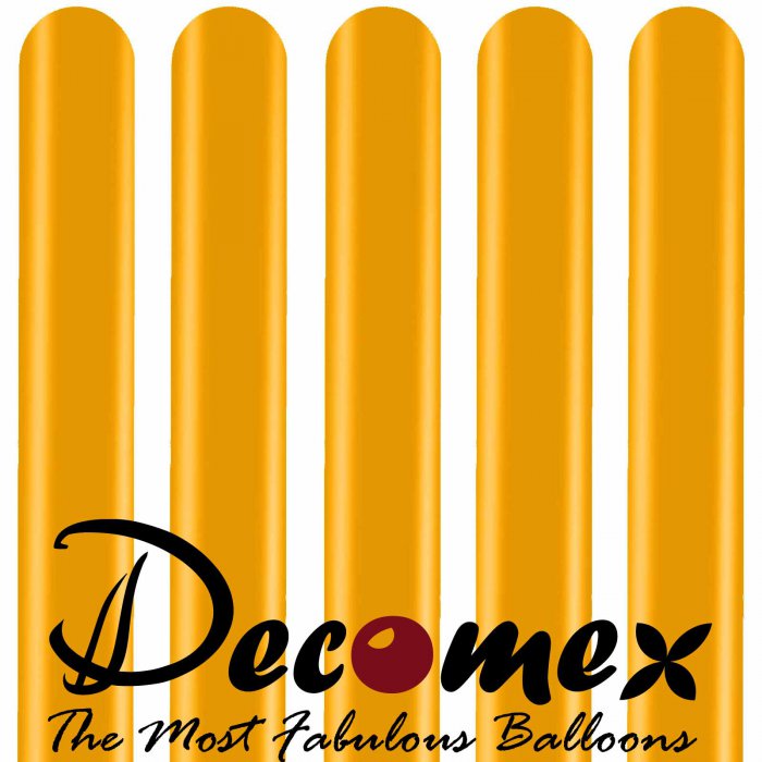 בלון נקניק 260 בצבע ענבר 245 חבילה 100 יחידות DECOMEX