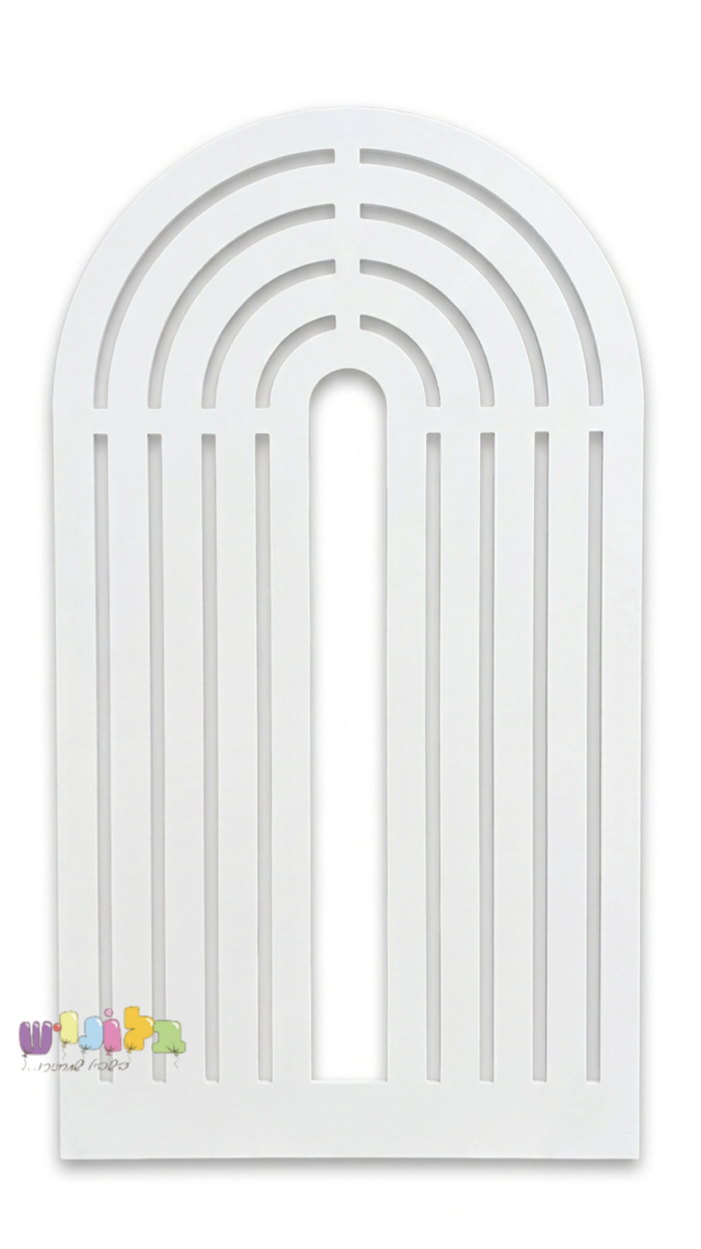 קיר PVC קשתות מחורץ