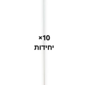 מארז 10 יחידות סטנד ברזל לבלונים – 1.5 מ'