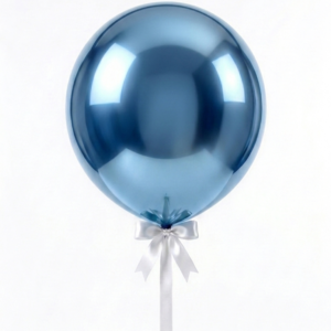 בלון זכוכית 19" – כחול כרום
