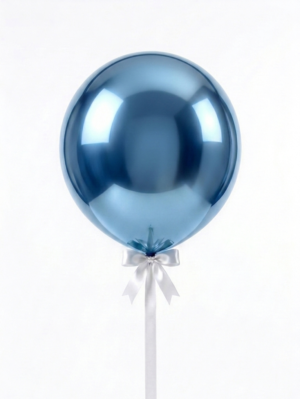 בלון זכוכית 19" – כחול כרום