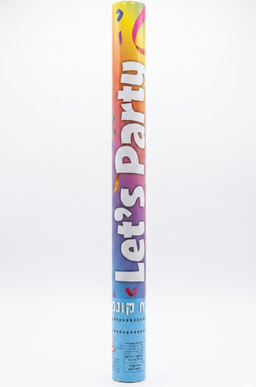 תותח קונפטי – צבעוני