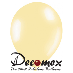 בלון 12" בצבע שנהב מקרון 241 חבילה 100 יחידות DECOMEX