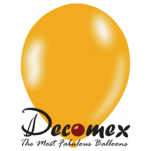 בלון 12" בצבע ענבר 245 חבילה 100 יחידות DECOMEX