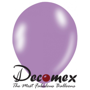 בלון 12" בצבע לילך מקרון 250 חבילה 100 יחידות DECOMEX