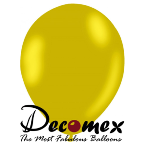 בלון 12" בצבע רטרו זית 265 חבילה 100 יחידות DECOMEX
