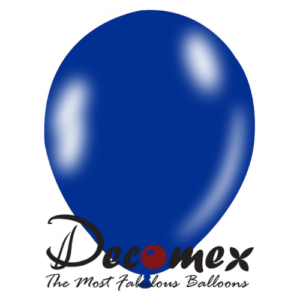 בלון 12" בצבע כחול נייבי 272 חבילה 100 יחידות DECOMEX