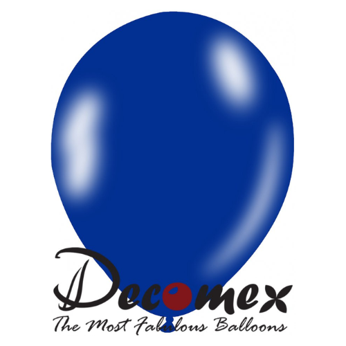 בלון 12" בצבע כחול נייבי 272 חבילה 100 יחידות DECOMEX
