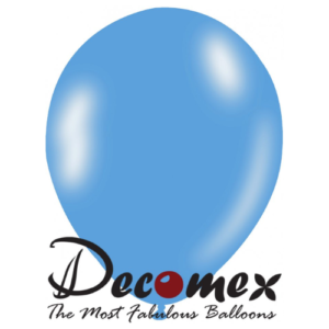 בלון 12" בצבע כחול בייבי 275 חבילה 100 יחידות DECOMEX