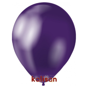 בלון גומי 12" בצבע כרום סגול 5004 חבילה 100 יחידות KALISAN