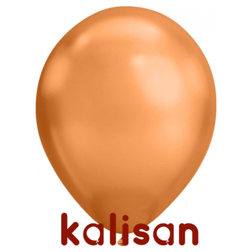 בלון גומי 12" בצבע כרום נחושת 5008 חבילה 100 יחידות KALISAN