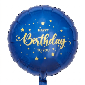 מיילר 18" – HB TO TOU כוכבים כחול זהב