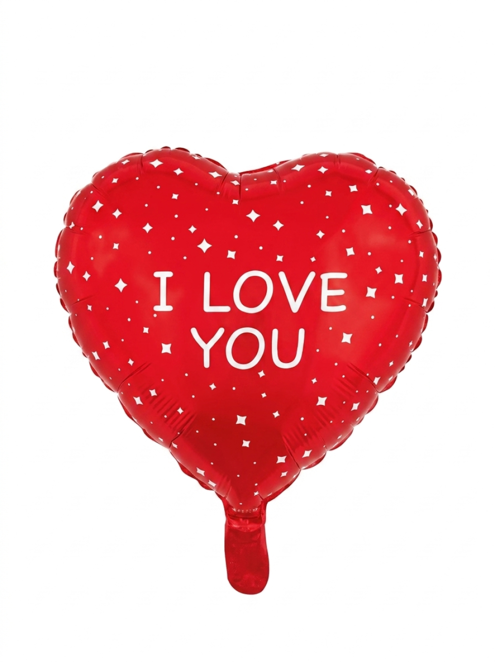 מיילר 18" – לב I LOVE YOU כוכבים