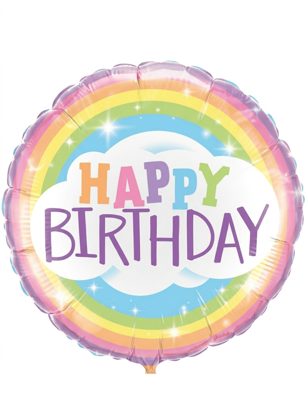 מיילר 18" – HAPPY BIRTHDAY קשת בענן