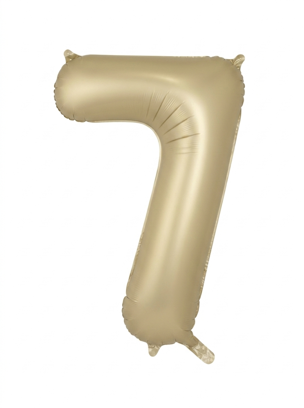 בלון ספרה 34" – מספר 7 קרם שמנת מט
